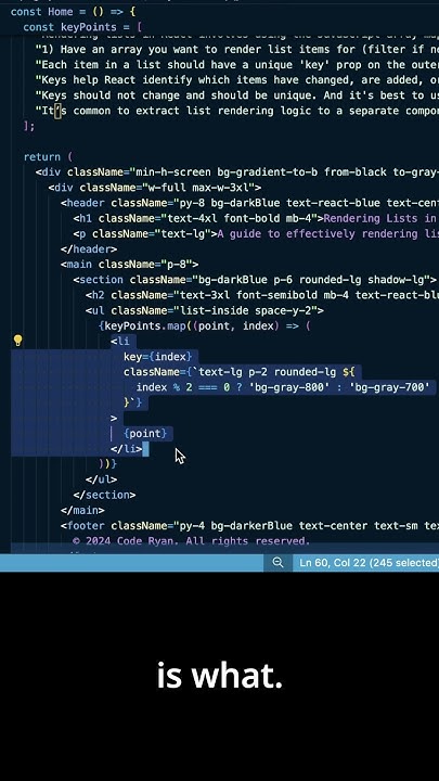 why-are-keys-important-in-react-js-reactjs-webdev-javascript-youtube