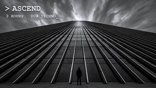 ASCEND // 3 Hours of Dub Techno for Deep Work & Late Night Coding [No Drops · No Builds]
