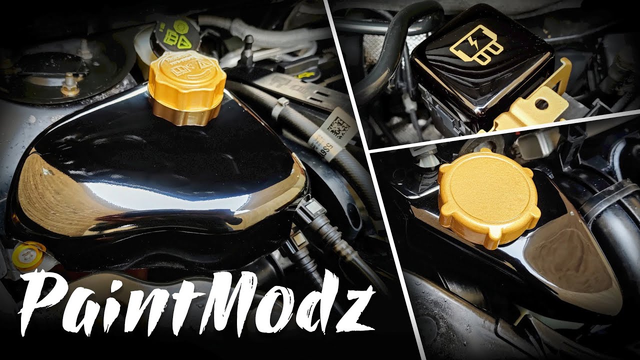 PaintModz Engine Bay Gloss Black Parts Fitted - Episode 25