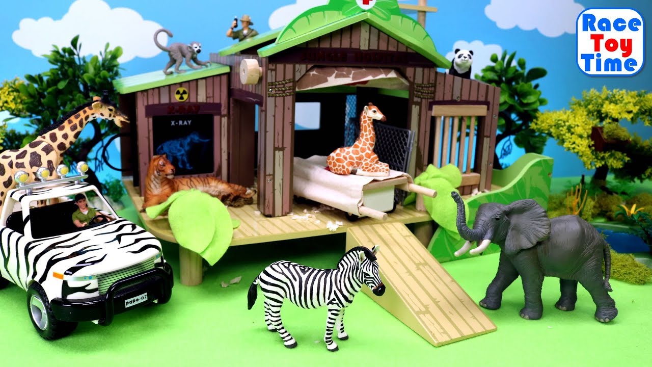 safari wildlife animal care terra playset