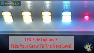 LED Side Lighting? Take Your Grow To The Next Level! - Rapid LED Core85 Unboxing, PAR & Heat Test