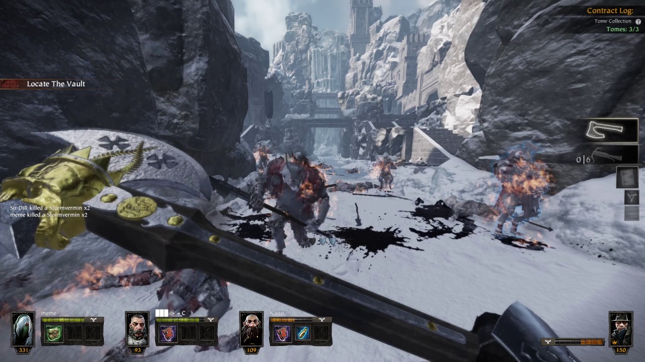 [RUS] Vermintide - THE CURSED RUNE | Cataclysm