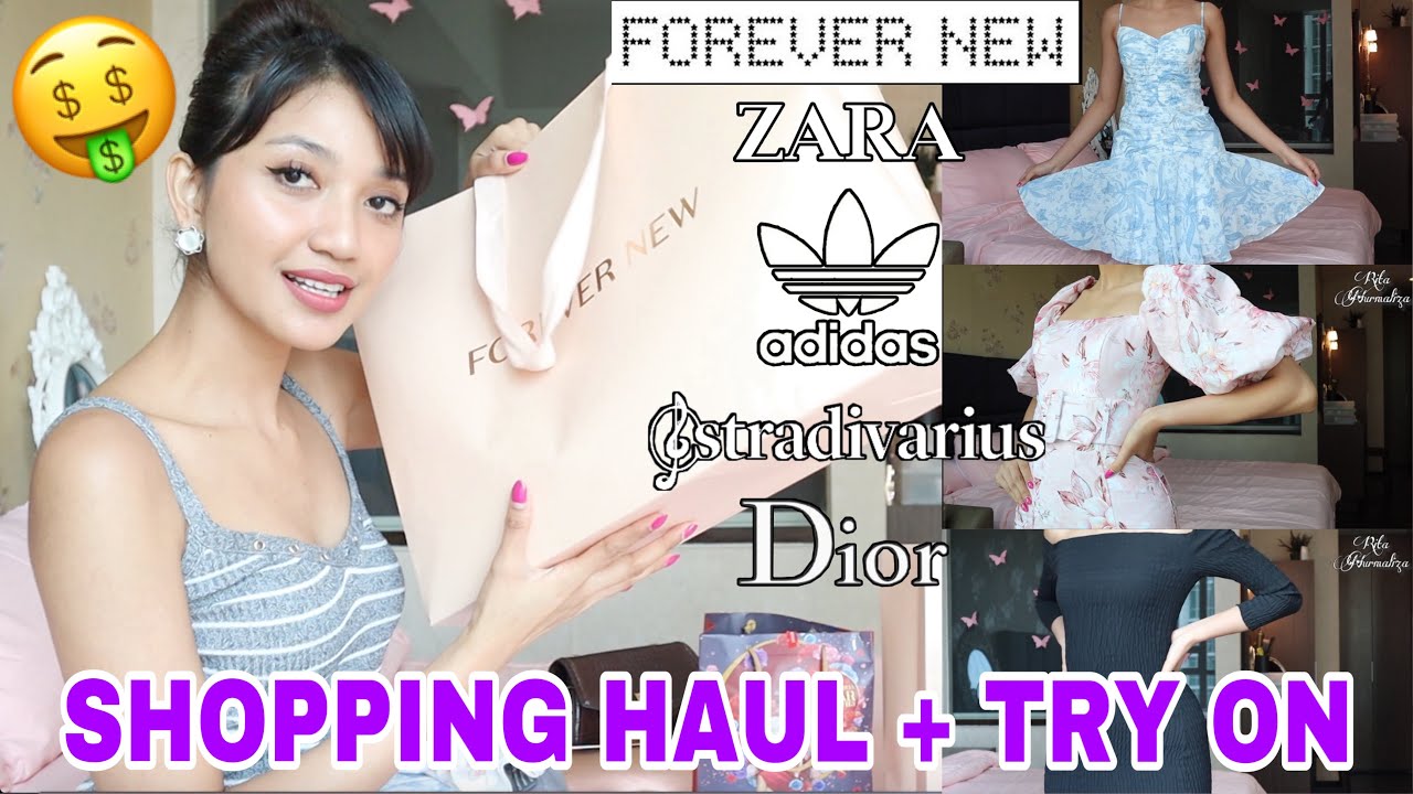 SHOPPING HAUL : DRESS, SKINCARE, HEELS, MAKEUP, MASKER DLL HABIS BELASAN JUTA RUPIAH!?