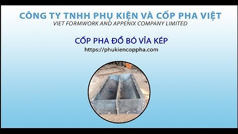 Cốp pha bó vỉa - Khuôn đúc đổ bó vỉa - Cốp Pha Việt