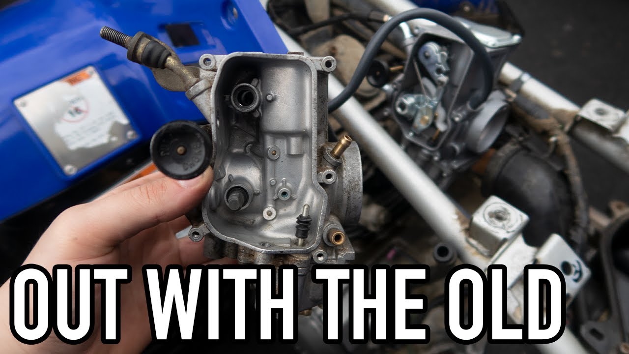 New Carb Install & Stutter Fix On My Warrior 350!! YouTube