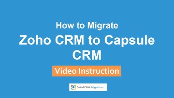 How to Import Zoho CRM to Capsule Automatically