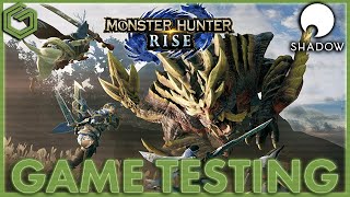 Monster Hunter Rise - Shadow Cloud PC - Gameplay & Performance with MSI Afterburner
