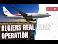  algiers real flight operation  ivao  boeing 737800  air algrie ops