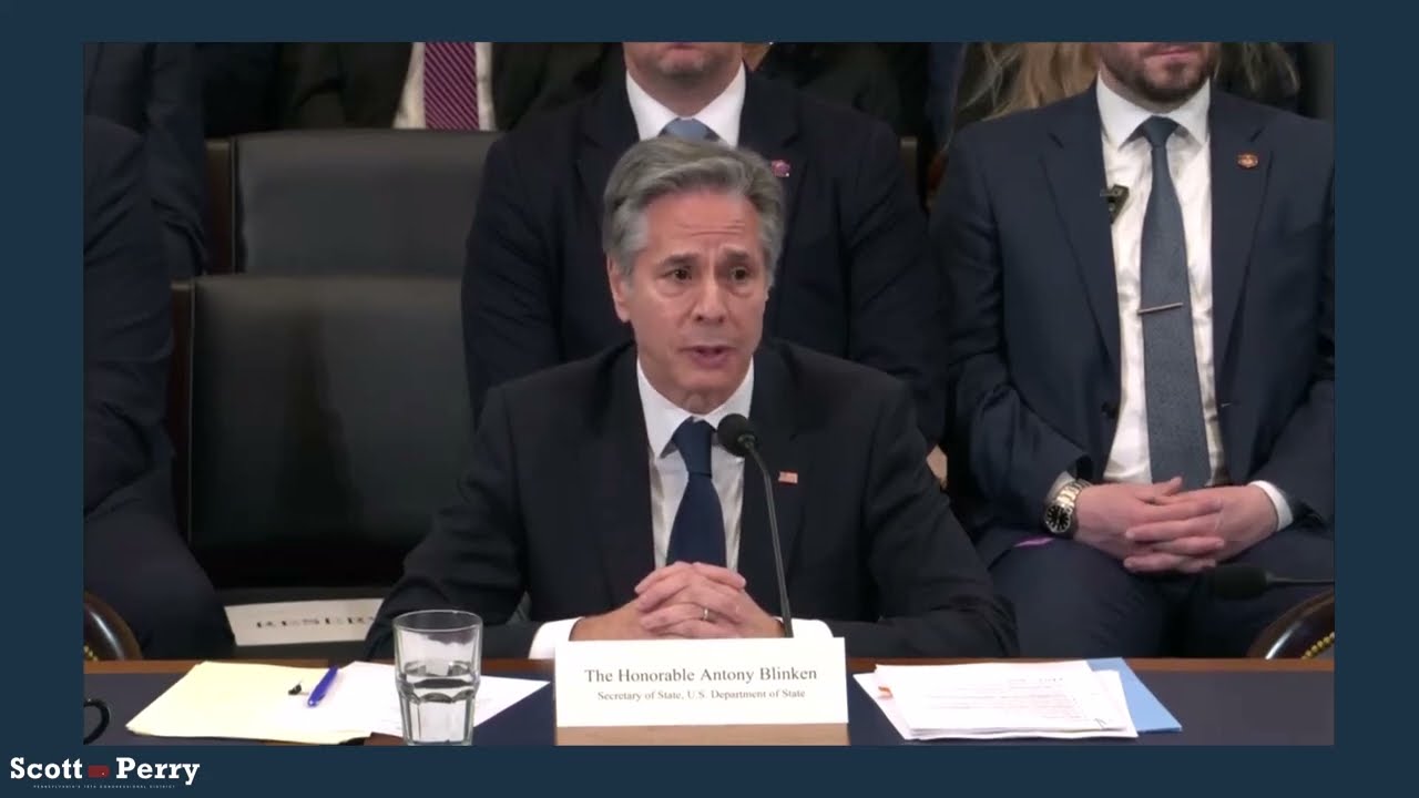 Perry to Blinken: 
