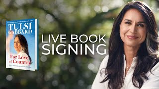 Tulsi Gabbard Live Book Signing (For Love of Country)