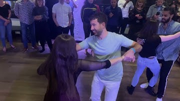 Melodie and Sydney (Brazilian Zouk Demo) at the Baila Con Gusto Night on April 20th 2023