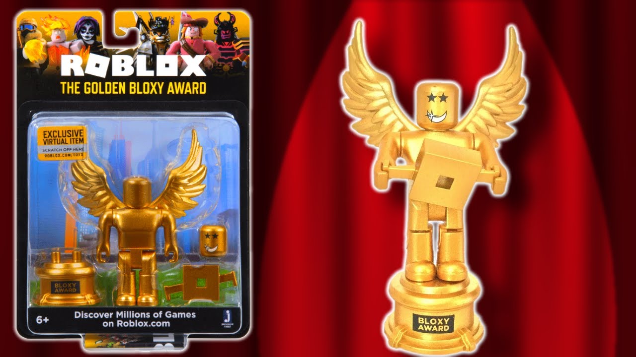 Roblox Bloxy Award Toy Pack Code Item Unboxing Roblox Gaming Info Youtube - roblox collectibles with exclusive virtual item chea