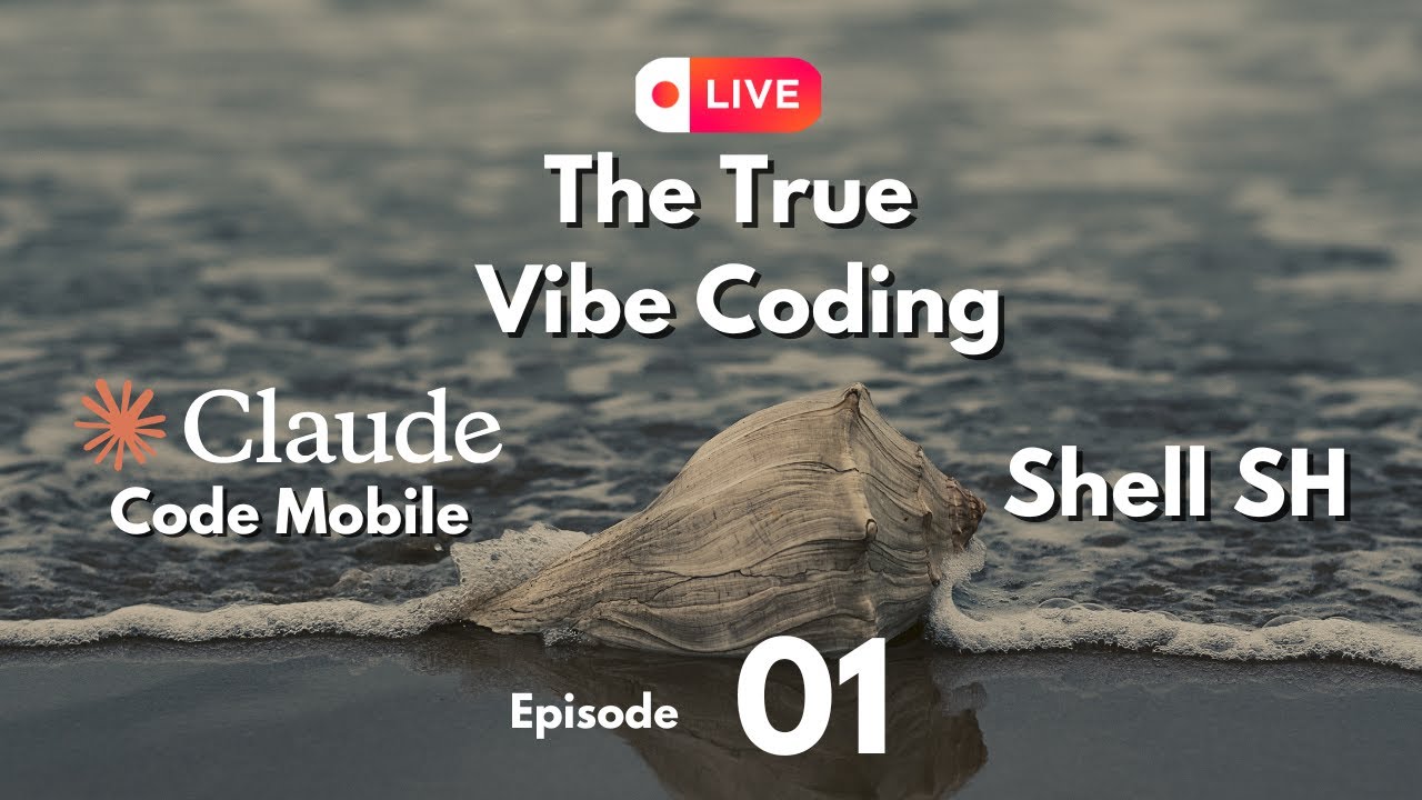 #1 - Claude Code Mobile: The True Vibe Coding System [EN/PT] - YouTube