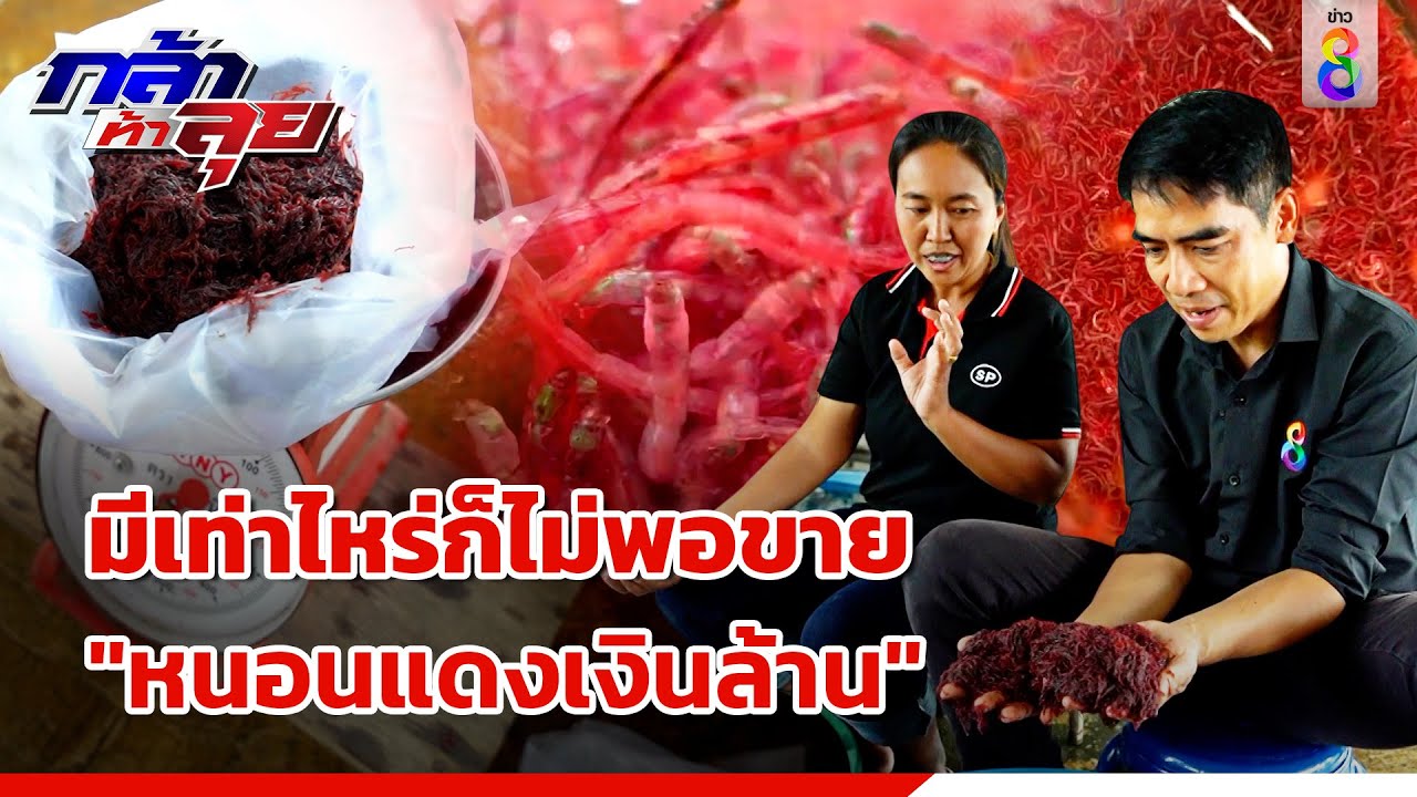 ลุยตามหาหนอนแดง แหล่งสุดยอดอาหารปลา (ตอน2) | กล้าท้าลุย | ข่าวช่อง8