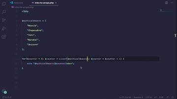 PHP - Looping through an array