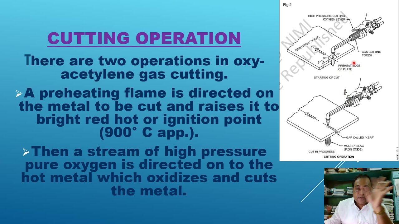 PRINCIPLE OF GAS CUTTING & APPLICATION (CLASS6) YouTube