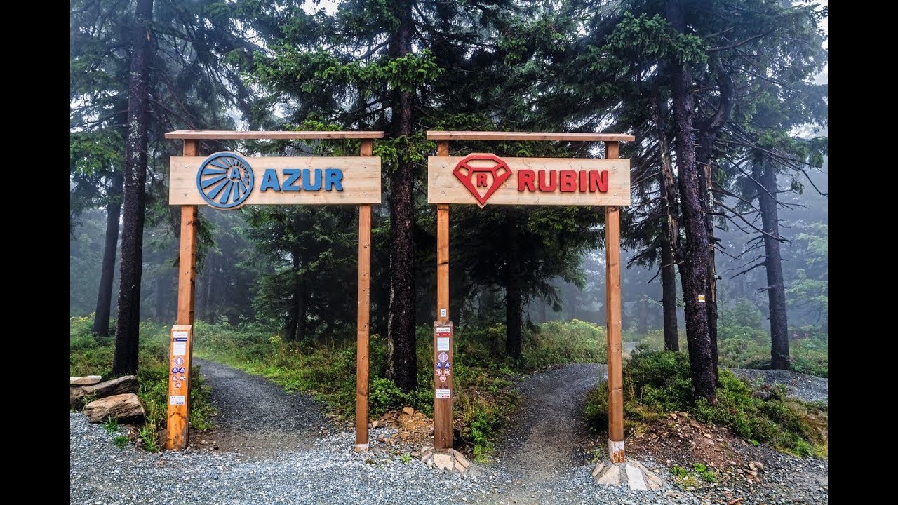 Rubin-Trail: Super-Flowtrail im MTB-Trailpark Klínovec