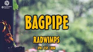 Radwimps バグパイプ 和訳 歌詞付き Sub Espanol Romaji Youtube Radwimps バグパイプ 和訳 歌詞付き Sub Espanol Romaji Youtube
