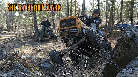 Part 1 of building an off-road mower steering setup