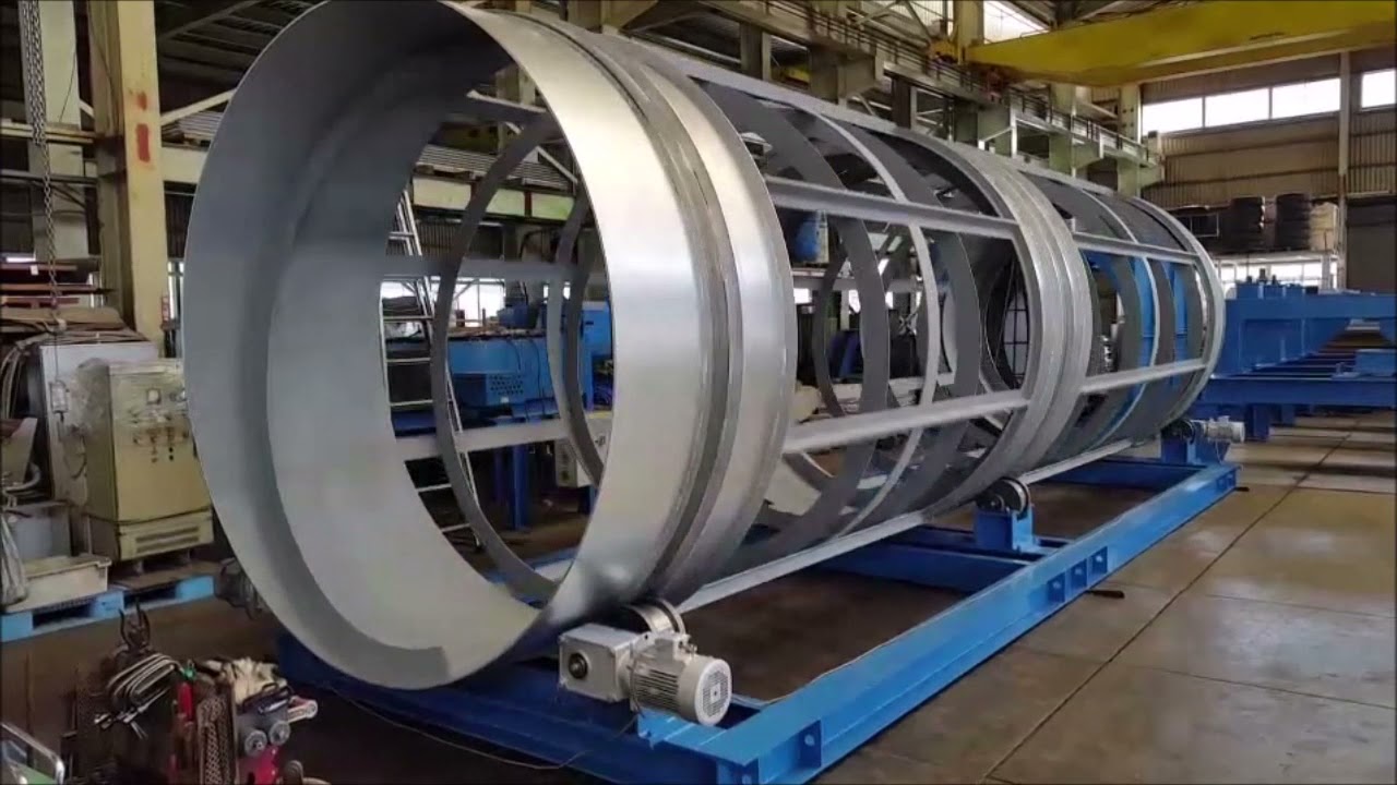 大型トロンメル 北陽實業株式会社 長野県 伊那市 トロンメル 回転式