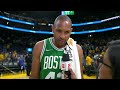 Al Horford talks after Boston Celtics dominate Golden State Warriors 120-108