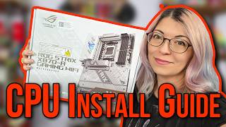RAM, CPU, and SSD Install Guide 🖥️ Part 3: How To Build A PC For Beginners 🎮