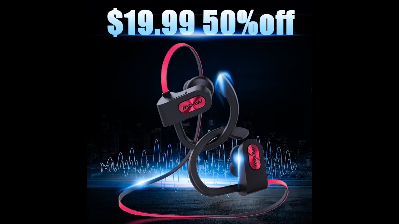 Mpow IPX7 Waterproof Bluetooth Headphones