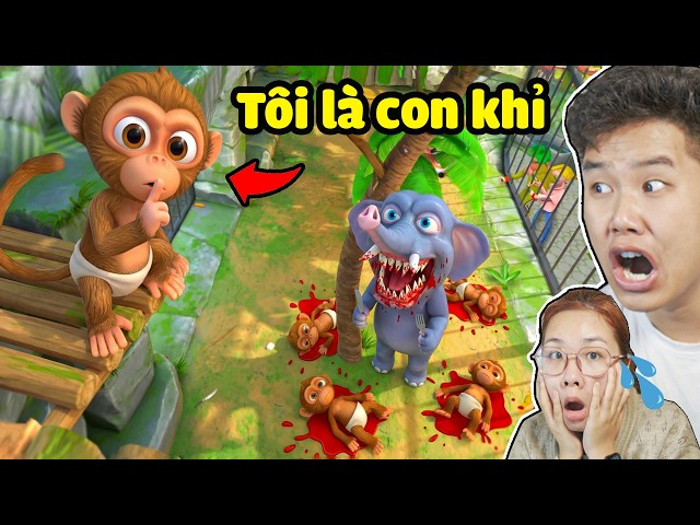 Tôi Là Con Khỉ Tìm Cách Thoát Khỏi Sở Thú Động Vật Điên Dại !? bqThanh & Ốc Chơi I Am Monkey