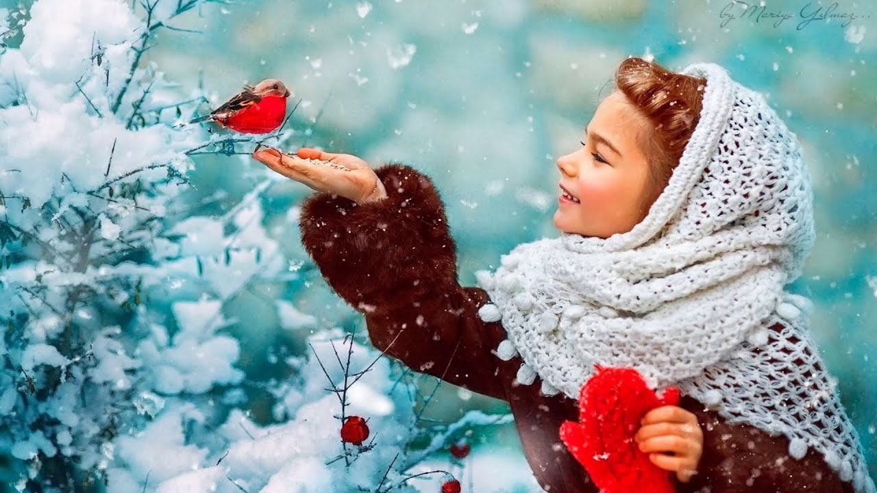 Снежная мозаика "Скатерть белая всю землю одела" - YouTube