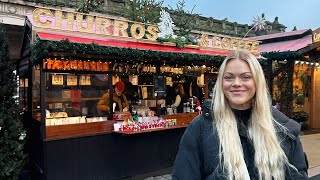 Visiting Edinburgh Scotland for the first time 🏴󠁧󠁢󠁳󠁣󠁴󠁿 Best Christmas markets &amp; first impressions!