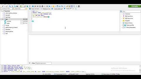13 SQL   Create user profile table and one to one relationship