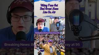 Legendary Vikings Coach Bud Grant Dead at 95 #vikings #budgrant #skol