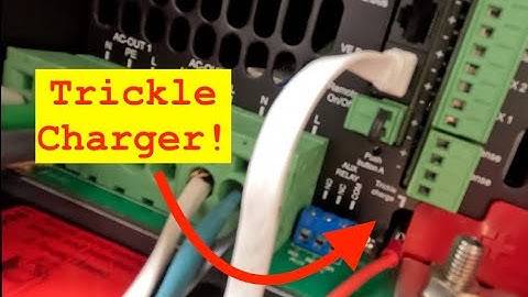 Victron MultiPlus 3000: Trickle Charging Your Starter Battery (Van Life)