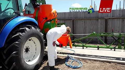Spray Tank Clean Out