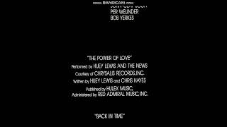 Back To The Future End Credits Russian Audio 1985