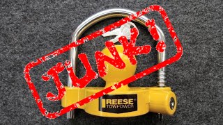 (1026) Review: Reese TowPower Hitch Lock (JUNK!)