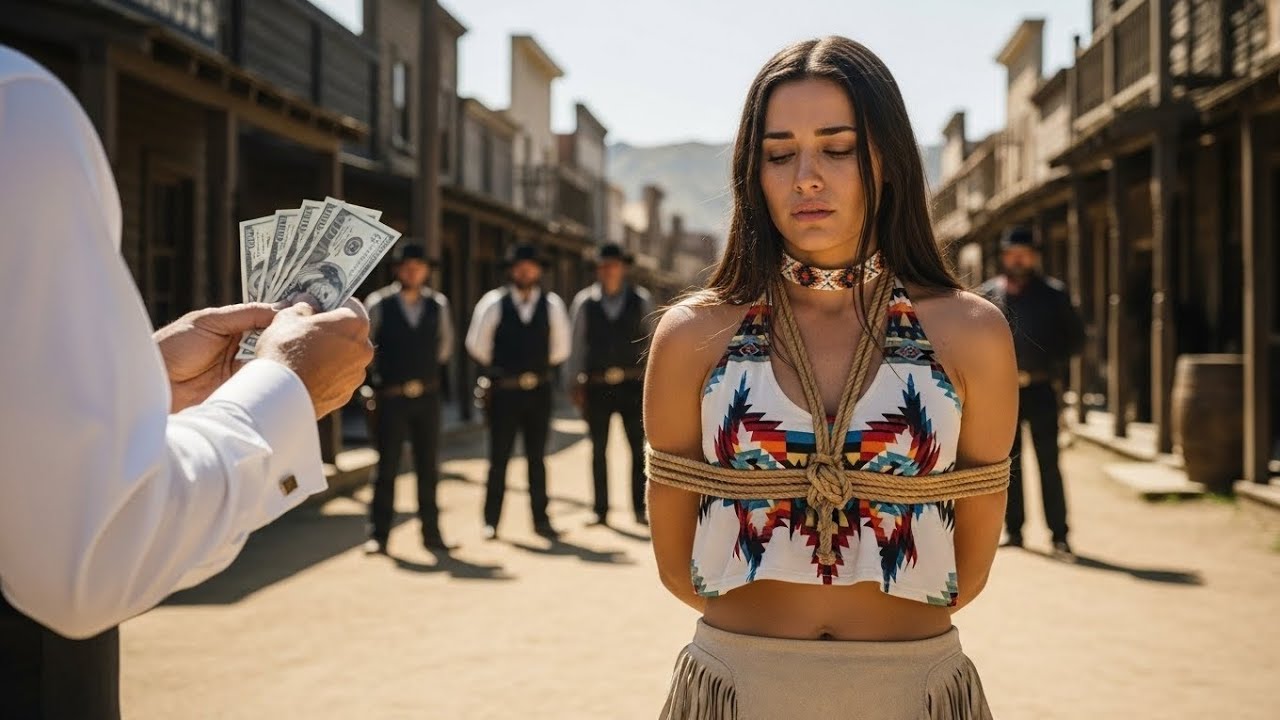 «Не тратьте на меня деньги», — сказала рабыня из племени апачи, — но ковбой заплатил и отвёз её д...