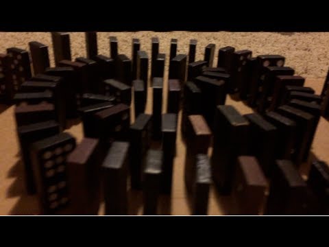 THE AMAZING not TRIPLE SPIRAL *GONE WRONG* (ALMOST 15,000 DOMINOES) WATCH TIL THE END