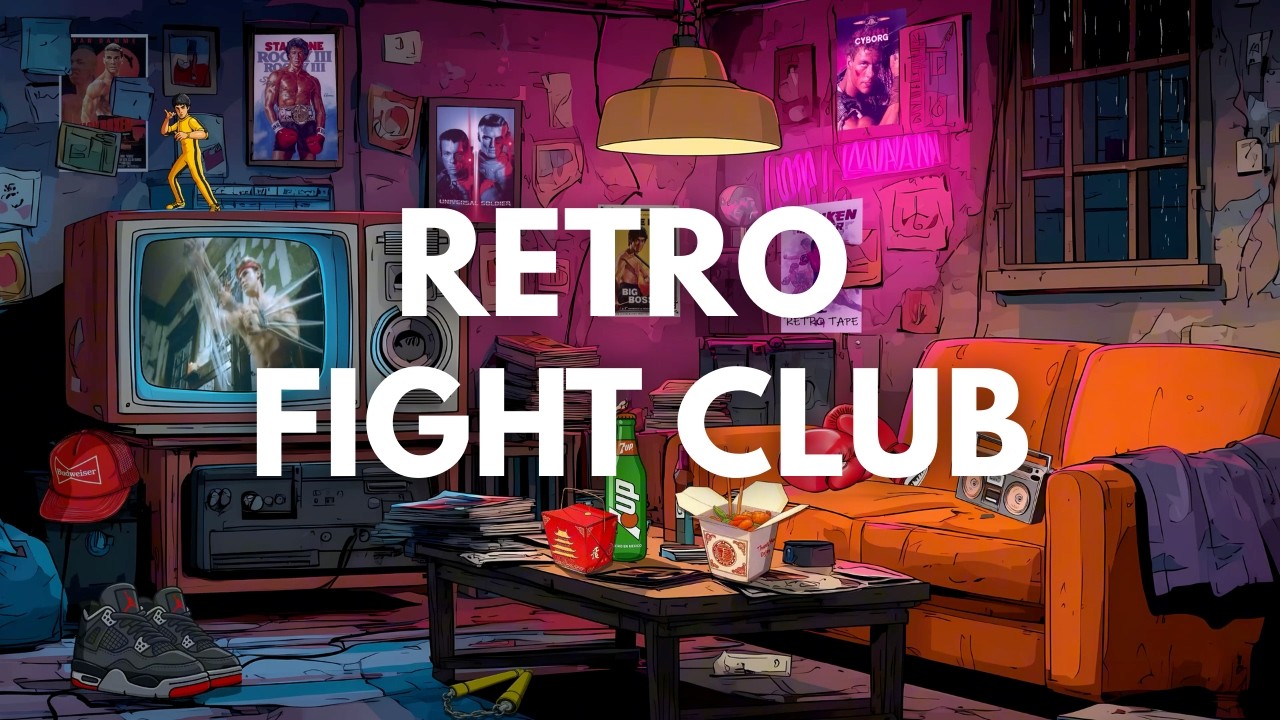 VHS Action Night ’89 🥊 Retro Training Deep Focus Synthwave