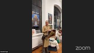 Amanda Sage's opening speech in celebrating 25 Years of art & culture making in the studio that h…