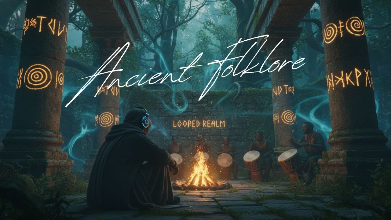 Ancient Folklore Hip Hop ⚔️ | Dark Mythic Beats & Tribal Lofi Vibes 1 Hour