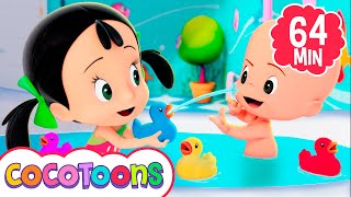 Bath Song: Wash and Smile!  and more Nursery Rhymes by Cleo and Cuquin  Cocotoons
