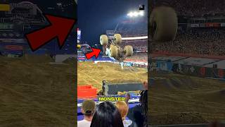 World First Frontflip 🌍🔥 #MonsterTruck #MonsterJam #FrontFlip #ExtremeStunts