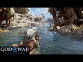 God of War Ragnarök Часть 2.Локация с водой.Геймплей на Intel Xeon 2697v3 + RX5700!! С мониторингом.
