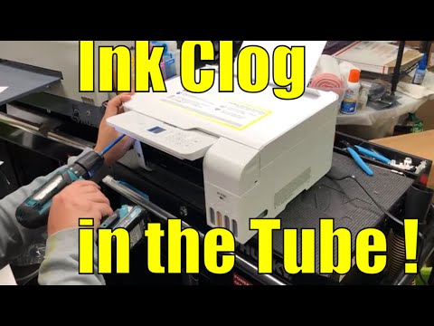 Epson EcoTank Clogging Troubleshoot  Part 1 - Not all clogs are Printhead Problems!