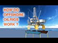 How offshore oilrigs work float and extract oil