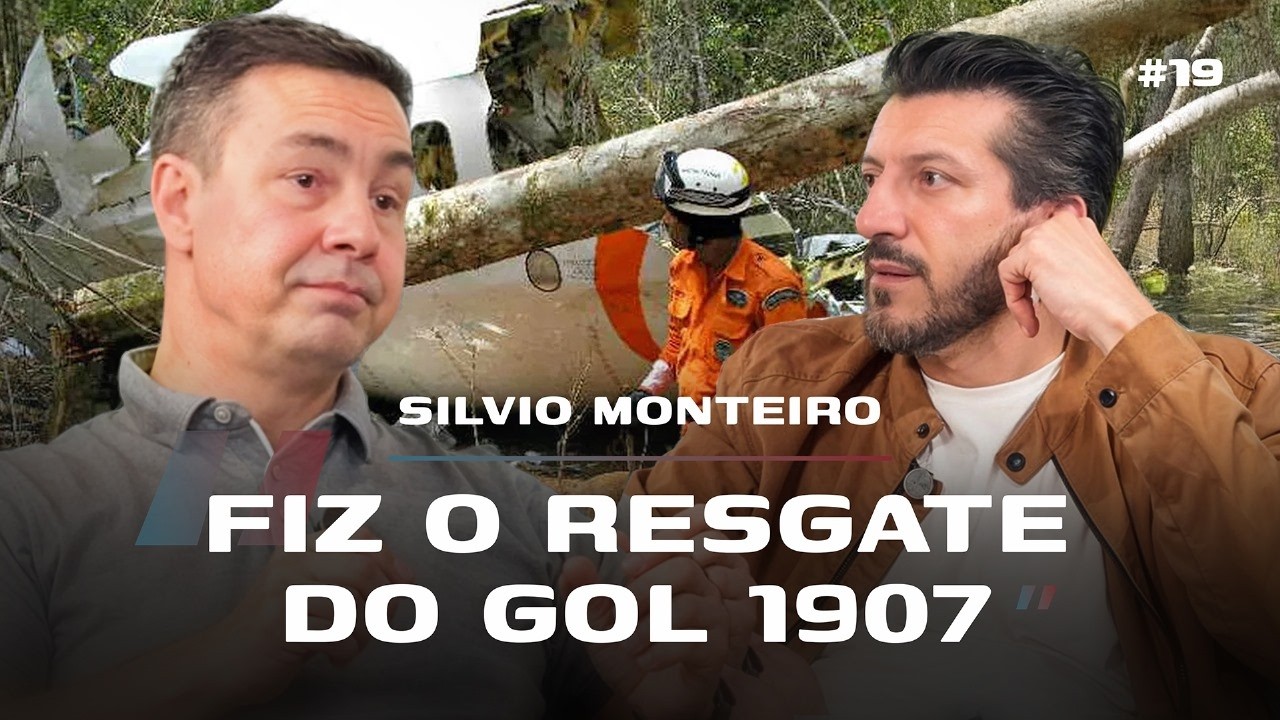 Ele participou do resgate dos Mamonas, Gol 1907, AF447 - Lito Lounge Silvio Monteiro EP. 10 T2