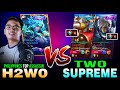 Philippines Fastest Hand Speed Assassin vs. Two Supreme in Rank | H2wo Gameplay ~ Mobile Legends