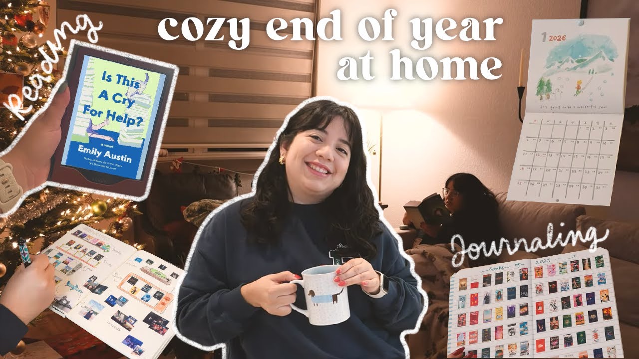 spending new year's eve journaling and reading Emily Austin's new book 📚🎆