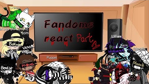 Fandoms react to memes ( Some Original Fandoms ) Part 1